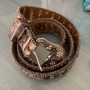 Mossy Oak Rhinestone Belt
